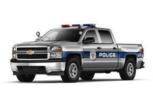 Chevrolet Silverado превратили в машину для полиции