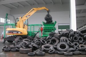 Новый завод по переработке шин