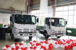 В Ульяновске началось производство тяжелых грузовых автомобилей Isuzu E-Series
