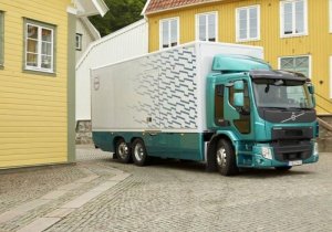 Компания Volvo показала обновленную серию грузовых автомобилей FE