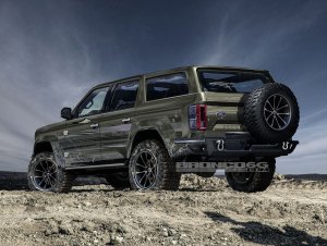 Новый внедорожник Ford Bronco планируется оснастить 7-ступенчатой трансмиссией
